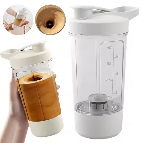 New Self-Stirring Shaker Cup Usb Rechargeable Shaker for Protein Shakes and Meal Replacement Shakes 