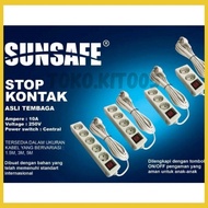 SUNSAFE Cable Socket 1.5M Length 5M3m Quality Cable Socket with SNI 1.5 Meters 3 Meters 5 Meters 2 3