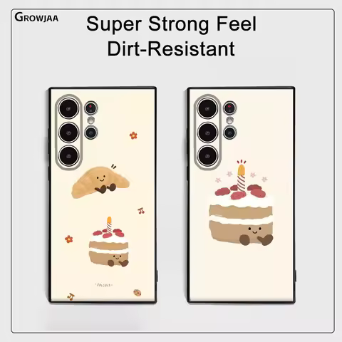 Cute J-JellycatS Phone Case Samsung Galaxy S25 S24 S22 S23 Ultra S21 S20 Plus 5G Frosted Non-Slip Fu