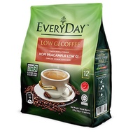 EVERYDAY LOW GI COFFEE 240G (20G X 12 SACHETS) (Kopi Pracampur Low Gi)