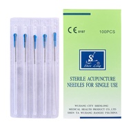 100Pcs Acupuncture Needle SHENLONG Sharp Disposable Sterile Beauty Massage Needle Dry Needling with