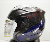 HELM G2 OPTIMAX MOTIF HELM HALFFACE MOTIF TERKINI SNI ORIGINAL HELM PRIA/WANITA TERKINI