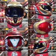 Bisa Faktur ! Helm Kyt K2 Rider Marvel Edt Iron Man Paket Ganteng+Kaca
