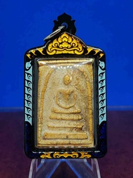 VintageClassic and Rare WRK Nua Phong Phim Crack Mold Phra Somdej Thai Buddha AmuletBuilt Pra Archan