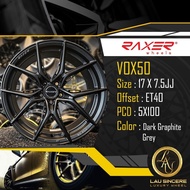 Raxer VOX50 17 X 7.5JJ 5X100 Dark Graphite Grey