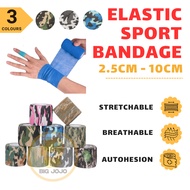 Pembalut Sukan Sport Bandage Tape Self Adhesive Elastic Tape Bandage Tangan