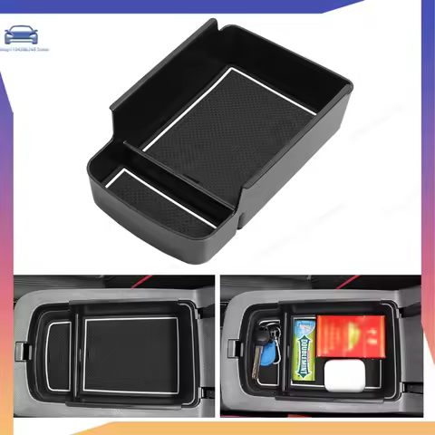 Center Console Armrest Storage Box Organizer Tidying Accessories For Chevy Chevrolet Trax 2024 2025 