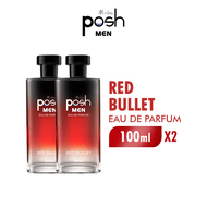 [Paket isi 2] Posh Men Eau de Parfum Red Bullet 100ml