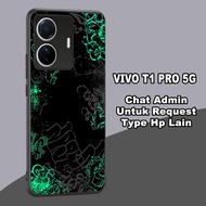 Glossy shiny Softcase for type VIVO T1 PRO 5G Aesthetic motif Vivo T1 Pro 5G case/ can also be used 