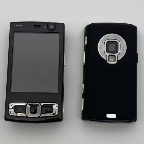 Original N95 8GB 3G Slider Mobile Cell Phone 2.8'' 5MP Wifi Unlocked Smartphone Russian Hebrew Arabi