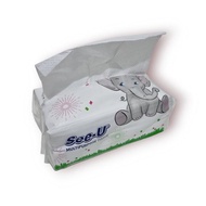 SEE-U TISSUE 160s multipurpose SEE U ELEPHANT TISSUE 160 SHEETS NEW PACKAGING