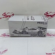 Pop Race Mercedes Benz CLK-GTR Silver