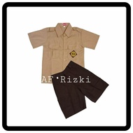 Boys Elementary School Scout Uniform Short Set "Non Set