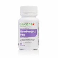 (Pack of 2) Clinicians Liver Protect Plus | 60 Capsules | 2 Pack Bundle