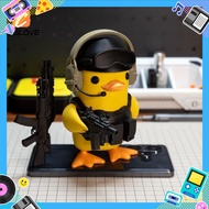 Anime Game Escape From Duckov Small Action Figurines Little Yellow Dock Desk Decoration Props Fan Ma