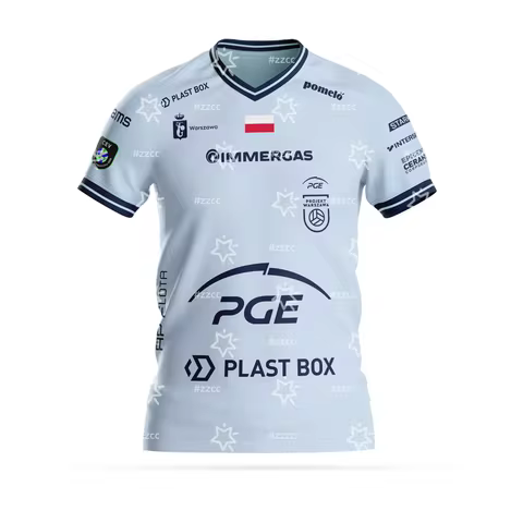 Koszulka CEV Champions League 2026 Volleyball jersey Summer Sports Dry Quickly Men's T-Shirt Childre
