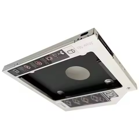 9.5mm 2nd 2.5 SATA Hard Drive HDD SSD Optical bay Caddy Frame Bracket for Toshiba P50 P50t P55 P55t