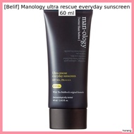 [Belif] Manology ultra rescue everyday sunscreen 60 ml / Korean Sunscreen / Broad-Spectrum Protectio