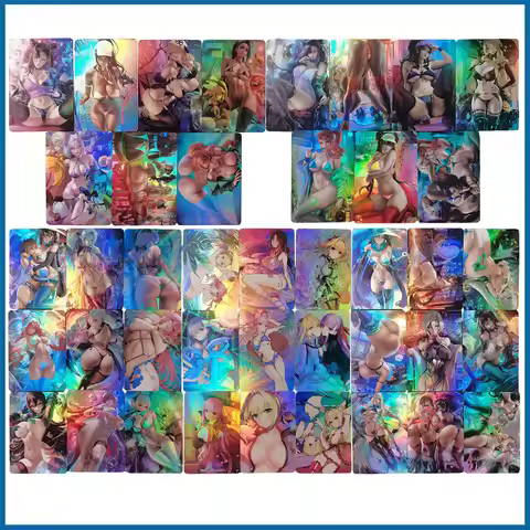 Anime Goddess Story DIY ACG Pokemon Rosa Touko Iono Premium Flash Card Boy Games Toys Collectible Ca