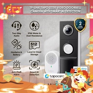 TP-Link Tapo D235 Video Doorbell Camera with Smart AI Detection and Notification