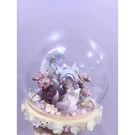Rolife Nanci 9 tails fox DIY Glass Globe