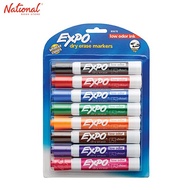 Expo Whiteboard Marker 8'S Assorted Chisel Tip 4016649