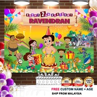 Banner Hari Jadi / Banner Hiasan / Birthday -  Chhota Bheem