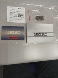 SEIKO 7T62 黑鋼四格錶帶、証書、說明書