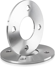 Customadeonly 2 Pieces 3/16" 5mm Hub Centric Wheel Spacers No Lip Bolt Pattern 4x4.5 4x114.3 Thread 