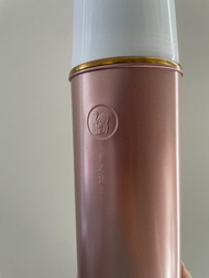 【Made in Hong Kong 香港製造】駱駝牌保溫水瓶/保溫熱水壺 /隨行咖啡杯 Camel  117 系列 （玫瑰香檳金色)雙層真空玻璃膽保溫瓶  (玻璃內膽，中藥保溫/ 咖啡保溫/ 保冷皆