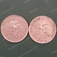 50 sen malaysia koin TC 1997