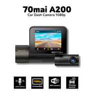 70mai A200 Dual Dash Cam ความคมชัด 1080P HDR Car Camera กล้องติดรถยนต์อัฉริยะ 130 ° องศามุมกว้าง