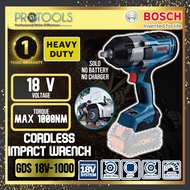 BOSCH CORDLESS IMPACT WRENCH | GDS 18V-1000 | GDS18V1000 | GDS18V 1000 | 18V [BOSCH IMPACT DRIVERS/W