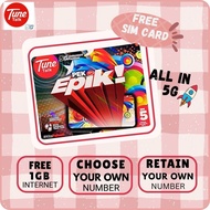 Tune Talk Sim Card 5G Prepaid