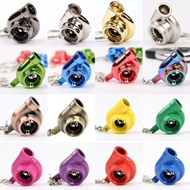TURBO Keychain Modified Booster TURBO Pendant Keychain Blade Can Rotate Car Rearview Mirror Decorati