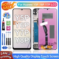 For Huawei Y5P / Y6P / Y7P / Y8P 2020 LCD Display Digitizer Touch Screen Assembly Replacement