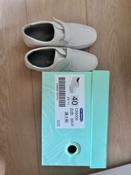 Dr. Kong 白色護士鞋 40 碼