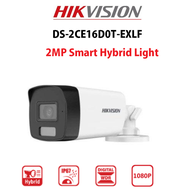 2MP Hikvision DS-2CE16D0T-EXLF Smart Hybrid Light Fixed Mini Bullet Camera - Hikvision Analog Camera