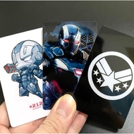 🇸🇬 WAR MACHINE EZLINK CARD STICKERS / MARVEL / IRONMAN EZLINK CARD STICKER