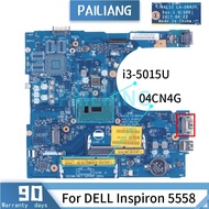 For DELL Inspiron 5558 i3-5015U Laptop Motherboard 04CN4G LA-B843P SR245 HDMI DDR3 Notebook Mainboard