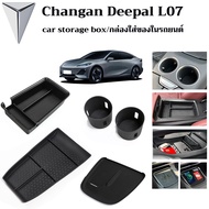 changan Deepal L07 car storage box deepal L07 armrest storage box deepal l07 Water cup storage box