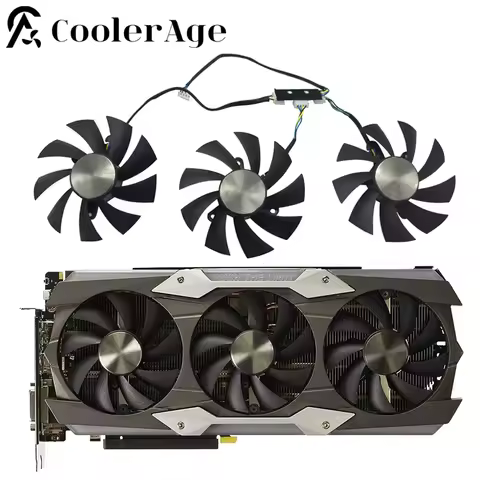 Original Video Card Fan For ZOTAC GTX 1080 Ti AMP EXTREME 11G 87MM GA92S2U GTX1080Ti Graphics Card C