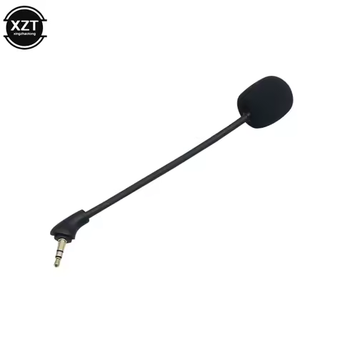 Gaming Headset Microphone 3.5mm Microphone for Kingston HyperX Cloud 2 II X Core Pro Silver Cloudx A