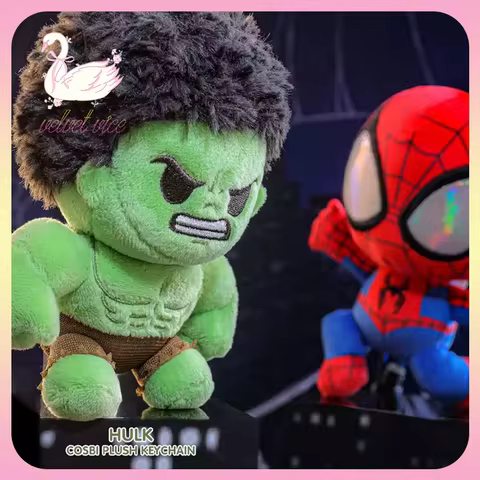 Original Hot Toys Spider-Man Brand New Day Cosbi Plush Keychain Collection Series Blind Box Anime Pe
