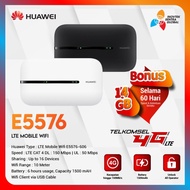 Best! Modem Mifi Huawei E5576 Wifi 4G Free Telkomsel 14Gb
