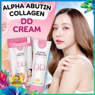 PreciousSkin Thailand Alpha Arbutin Collagen DD Cream Tone Up UV Protection Body Cream 130ml/bpom