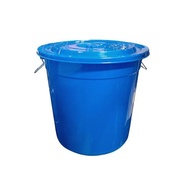 Ember Air Kamar Mandi Tutup Plastik Warna Jumbo Besar Anti Pecah Kapasitas 40 Liter Tong Basket Wate