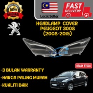Peugeot 3008 (2008-2015) Headlamp OEM Cover / Headlight LENS Cover / Clear Lens HD QUALITY (pc/set)
