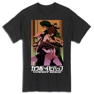 **Legit** Cowboy Bebop Spike Faya Jet Group Ein Anime T-Shirt #59837