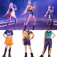 KPOP Witch Hunters - Children's Performance Outfit & Wig Set